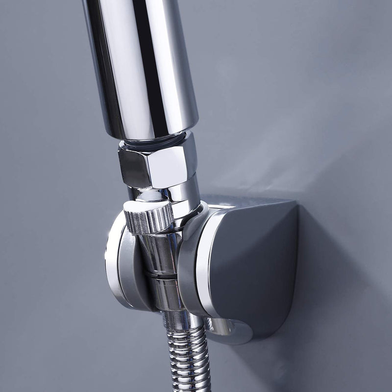 KES Shut Off Valve Brass Shower Head Valve with Handle Lever G1/2 Water Flow Control Valve Regulator Chrome, K1140B-CH