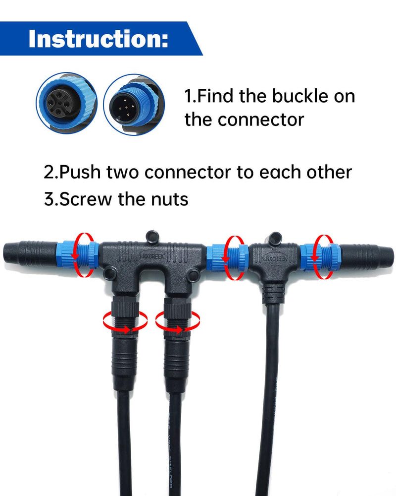 NMEA 2000 Cable 10 FT Backbone Drop Extension Cable for Lowrance Simrad B&G Navico and Garmin Marine Accessories