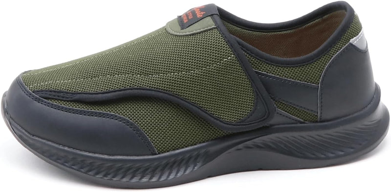 GOL SP4200 Men's Nursing Shoes, Wide 4E, Lightweight, Gentleman, Elderly, Breathable, Indoor, Outdoor, Loose, Rehabilitation, Walking, Nursing Shoes - NewNest Australia