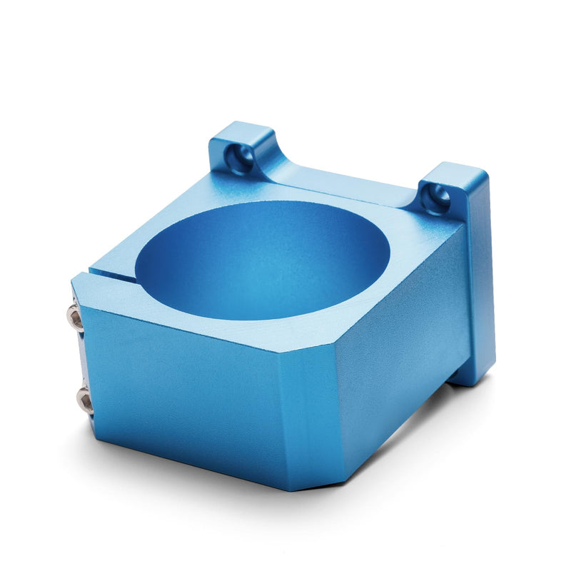 65mm Diameter Aluminum CNC Spindle Holder Spindle Mount for PROVerXL 4030 CNC Machine Aluminum Z Axis Assembly Kits, Blue, 4030V2-ZC69