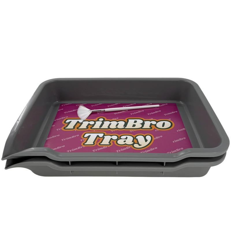 Trim Tray with Pour Spout & Replaceable 150 Micron Screen | Cleaner Collection, Less Waste