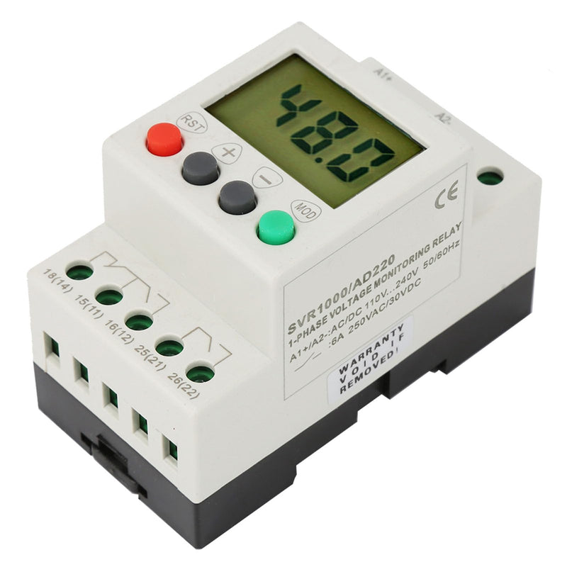 YWBL-WH SVR1000 Single Phase Voltage Monitoring Sequence Relay Over Voltage Under Voltage Protection Relay (AD220) AD220