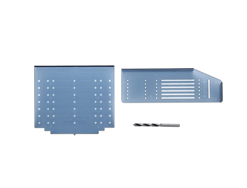 Ravinte Cabinet Door & Drawer Hardware Installation Template Kit Include Drill Bit Mounting Template for Cabinet Knob, Cabinet Pulls Align Sizes: 3'' / 3.75'' / 5'' - NewNest Australia