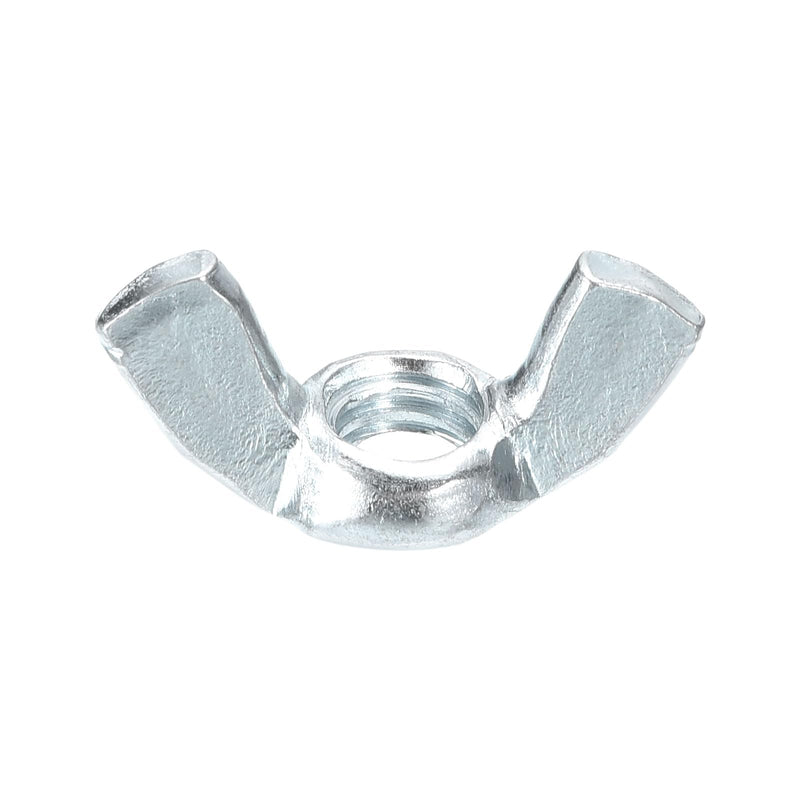 uxcell 5/16"-24 Wing Nut 20 Pcs, Carbon Steel Butterfly Wing Nuts Fasteners Parts Hand Twist Tighten Wing Nuts for Machinery Electronic Equipment DIY, White