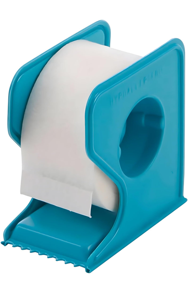 Micropore Surgical Medical Tape with Dispenser, Skin Friendly Paper, 1 Inch X 10 Yard, White, NonSterile, 2 Each