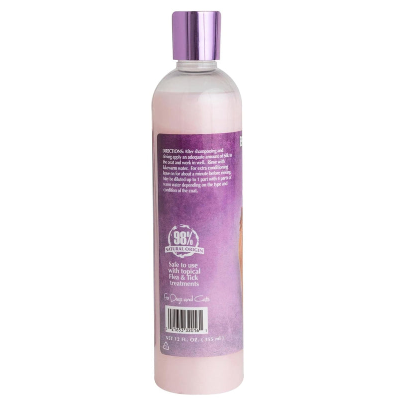 Bio-Groom Silk Creme Rinse Dog Conditioner - Conditioner for Dogs, Puppy Conditioner, Dog Conditioner Detangler, Dog Hair Conditioner - 12 Fl Oz 1-Pack - PawsPlanet Australia