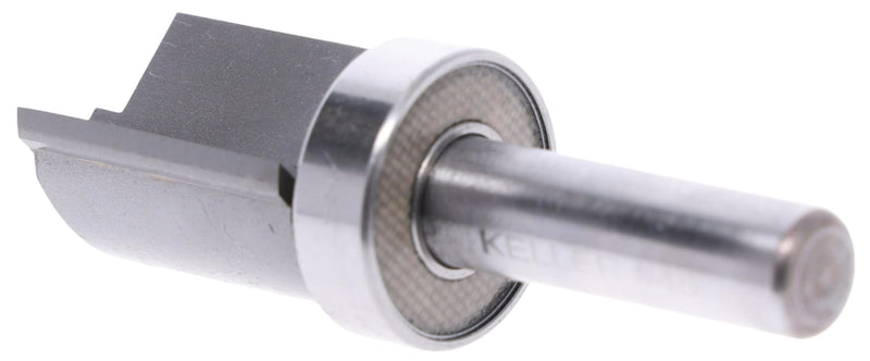 Whiteside 3015 Template Straight Router Bit: 7/8 Inch Cutting Diameter, 3/8 Inch Shank, 1 Inch Cutting Length, B12 Ball Bearing