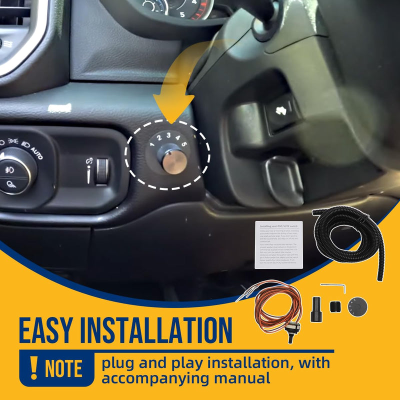 5 Position Selector Switch for 2015-2019 Ford Powerstroke 6.7 SOTF Switch with Connector