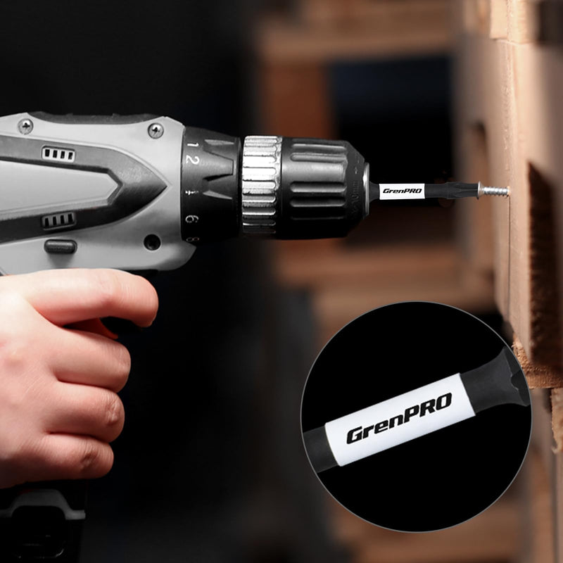 Screwdriving Power Bits T25-2IN*5pcs Torx Head Bit Set,High Impact Tough Magnetic #25 1/4 Inch Hex Shank S2 Alloy Steel Star Bits Set,2" Long Drill Bit T25 2IN 5PCS