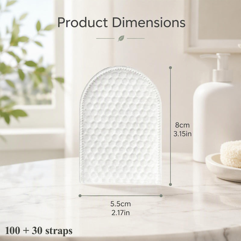 100 PCS Faucet Filter Bags,Water Filter for Sink Faucet,Cotton Filter Bag