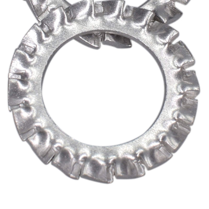 M6 304 Stainless Steel External Tooth Star Lock Washers（100Pcs） M6 - NewNest Australia