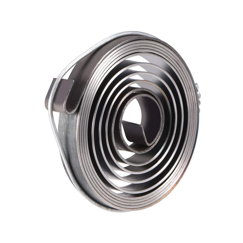 uxcell® Drill Press Spring Drill Press Quill Feed Return Coil Spring Assembly Spring Steel Chemical Blackening Finish 1540mm Expand Long 49 x 8 x 0.8mm