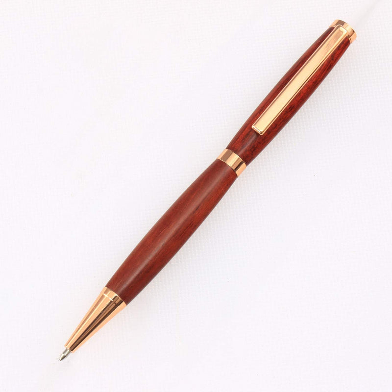 Slimline Pen Kit - Variety, 10 Pack, Gold, Gold with Black Stripe Clip, Satin Gold, Satin Silver, Silver, Black Chrome, Chrome, Chrome with Black Stripe Clip, Gun Metal, Copper