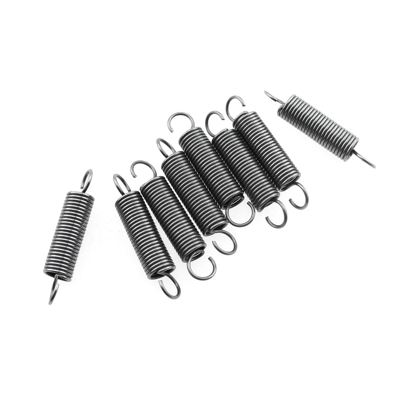 Maxmoral 8PCS Extended Tension Spring 0.047 Inch Diameter Stainless Steel Small Double Hook Extension Spring 0.39 Inch OD for Household Engineering Machinery Electrical Equipment Part Maintenance 1.2mm aa