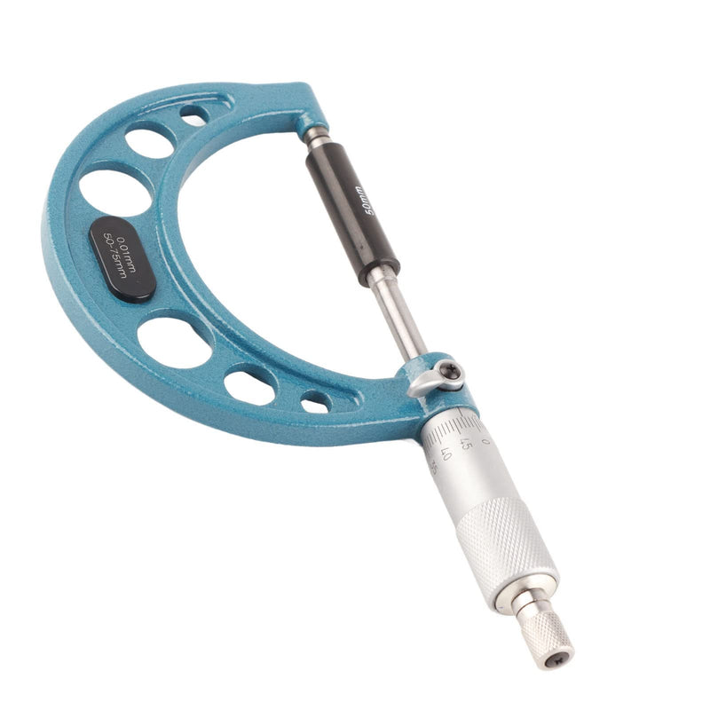 Outside Micrometer Outer Diameter Micrometer Gauge Micrometers Tool Measurement for Metric Thickness Outside Micrometers (50-75mm) 50-75mm