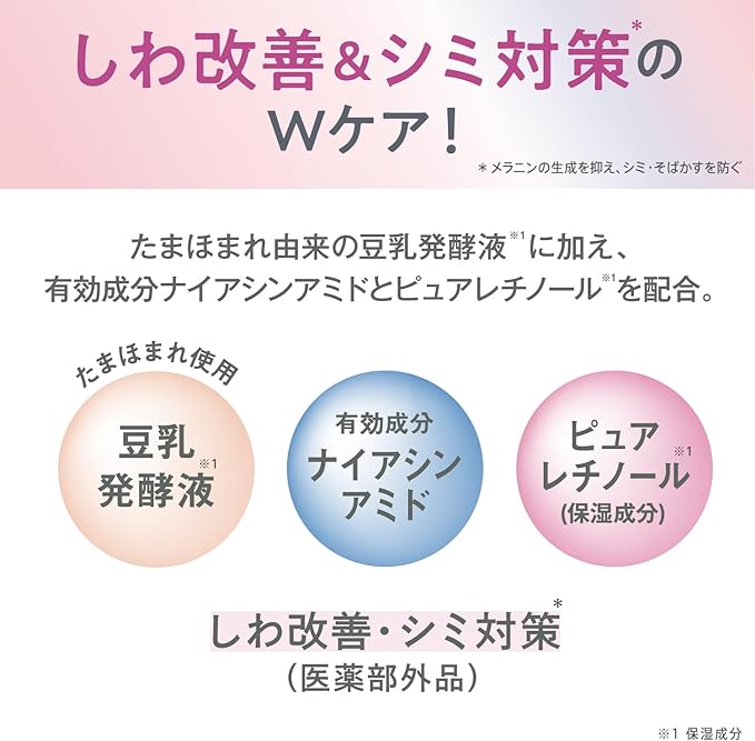 Nameraka Honpo Medicated Wrinkle Lotion, White - NewNest Australia