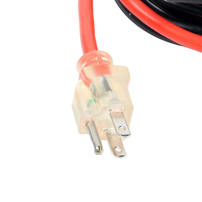 Cold Weather Pipe and Valve Heating Cable with Built-in Thermostat (3 Feet)