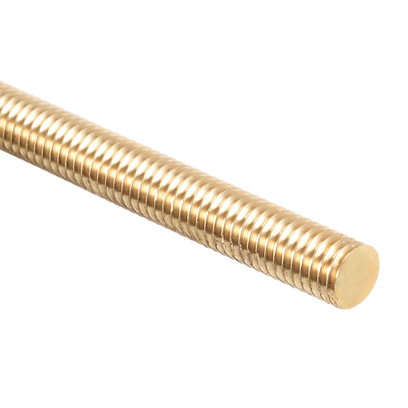 uxcell M6 x 250mm Brass Fully Threaded Rod, Right Hand Threads M6x250 mm