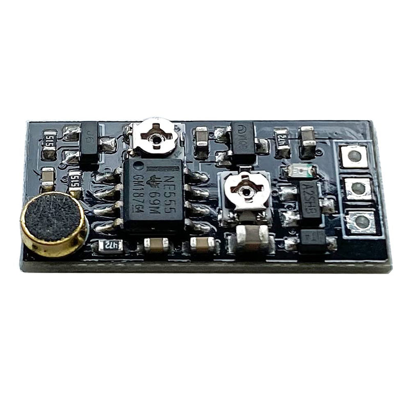 2PCS DC 3V-15V 5V 12V Voice Control Delay Switch Miniature Microphone Sound Activated Time Delay Turn Off Module Voice Alarm Sensor Module for LED Relay Electronic Device