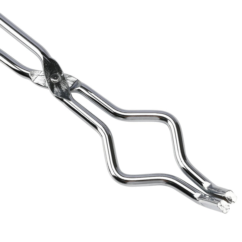 stonylab Crucible Tongs, 16 Inch Stainless Steel Crucible Tongs Laboratory Tongs for Securely Gripping (Pack of 2) 16 In (Pack of 2)