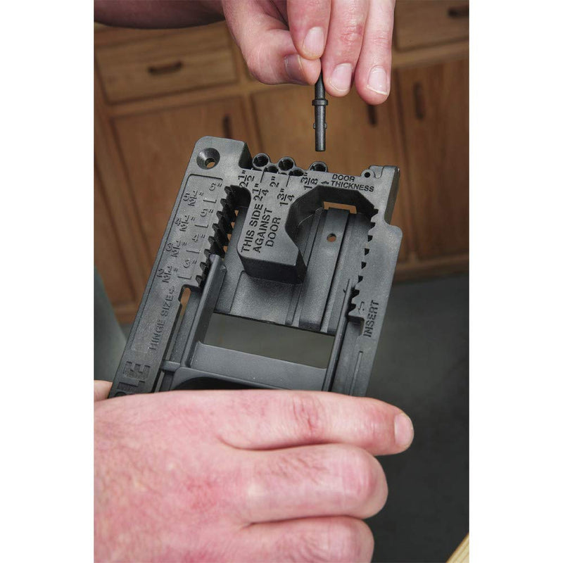 PORTER-CABLE 59370 Door Hinge Template, Silver One Size