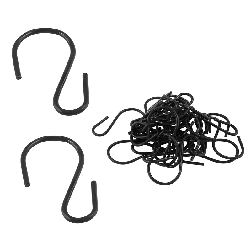 Metal Small S Hook 30 1.73” Length, 2mm Thickness