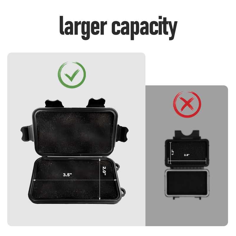 Magnetic Key Box,Magnetic Key Holder Under car,Magnetic Key Cabinets,Key Holder Magnetic,Hide a Key Magnetic Holder,Waterproof Magnetic Key Hider Outdoor
