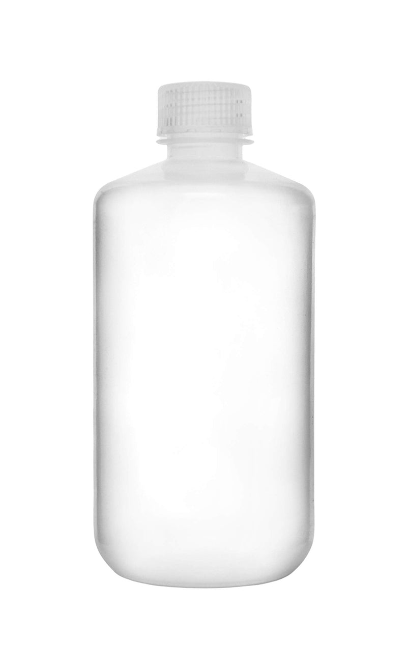 EISCO 12PK Reagent Bottles, 250ml - Narrow Mouth with Screw Cap - Polypropylene - Translucent Labs