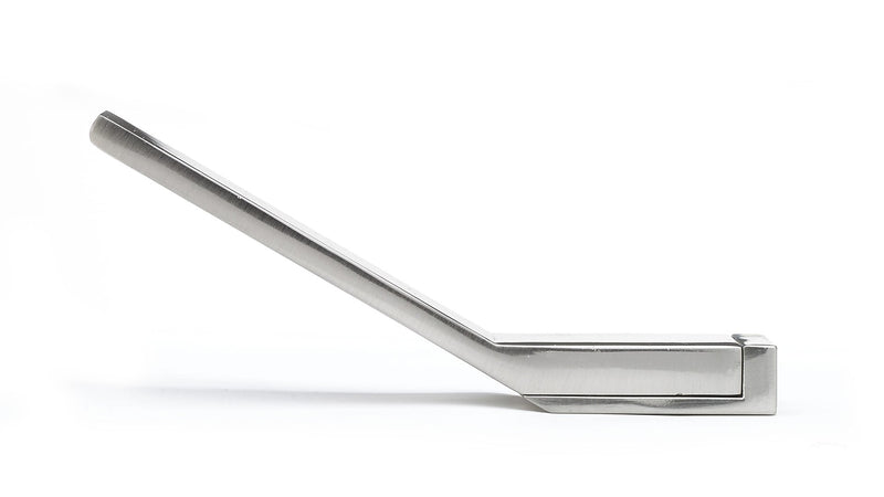 Richelieu Modern Metal Single Wall Hook, Brushed Nickel