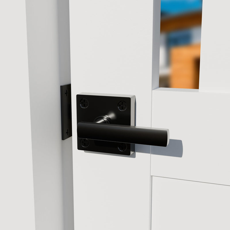 Double Sided Gate Latch for Wooden Fence,Heavy Duty Swinging Door Latch Two Sided Gate Door Latch for Outdoor Fence,Self Locking Gate Latch Gate Hardware for Wood Gates,Pool,Backyard,Garden