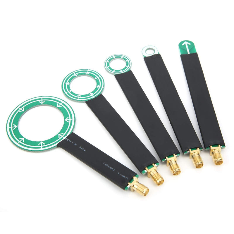 5pcs PCB EMI EMC Magnetic Field Antenna, Magneic Electric Near Field Probe Set Connect to Spectrum Analyzer