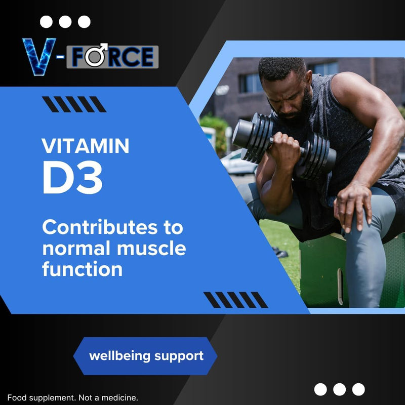 V-Force MAX 20 Tablets – Herbal Supplement for Energy, Focus & Mental Clarity – Supports Stamina & Alertness – Occasional Use for an Active Lifestyle - NewNest Australia