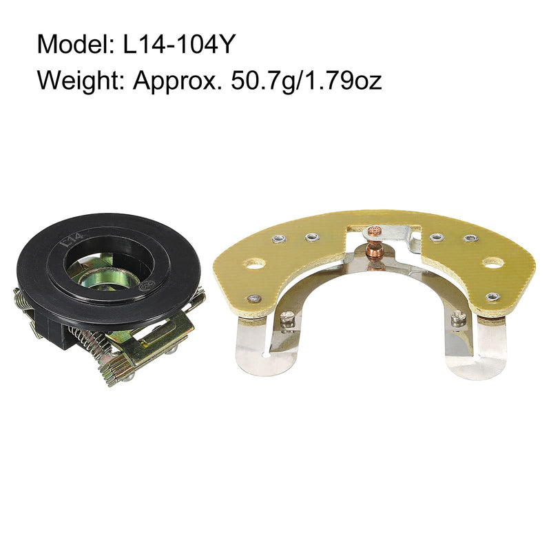 PATIKIL Single Phase Electric Motor Centrifugal Switch L14-104Y Bore 14mm for Stitching Machinery, Machines Motor Reducer Pack of 1