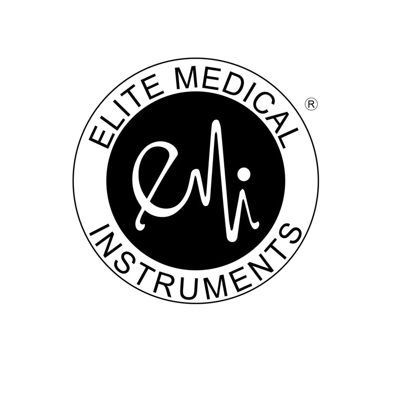 Elite Medical Instruments Pediatric Dual Head Stethoscope for Children & Infants, Small Chestpiece, Latex-Free 22" Tubing, Pediatric Stethoscope for Nurses, Medical Students & Pediatric Care - Black