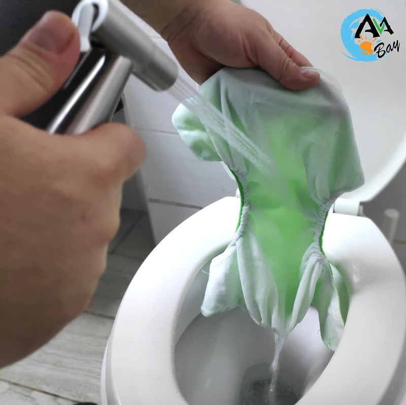 Premium Bidet Sprayer - Handheld Bide Jet Spray for Toilet | Adjustable Water Pressure | Leak-Proof Stainless Steel Toilet Bedit Sprayer | Muslim Shower | Cloth Diaper Washer | Bathroom Bidet Handheld Sprayer Kit