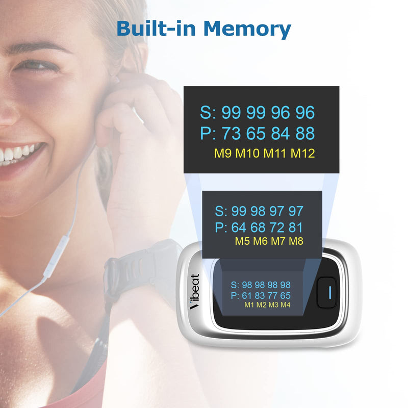 Vibeat Fingertip Pulse Oximeter, Blood Oxygen Saturation Monitor| O2 Meter, Portable SPO2 & Pulse Rate Monitor, Batteries and Lanyard Included - NewNest Australia