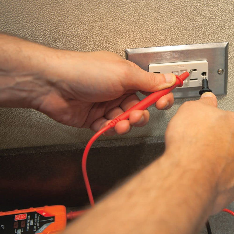 Klein Tools ET60 Voltage Tester, Tests AC and DC Voltage and Low Voltage, No Batteries Needed AC/DC Voltage