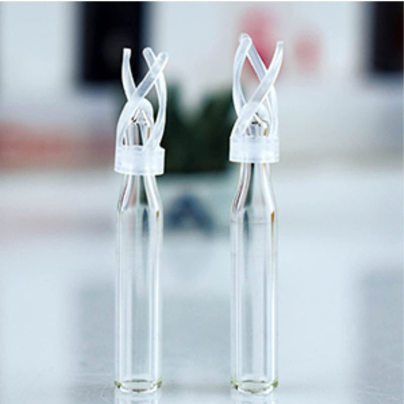 Polyspring Insert Clear Glass, 6mm Insert Diameter,HPLC Vial Insert Volume 200µl (Pack of 100) 200ul Glass Insert 6x29mm
