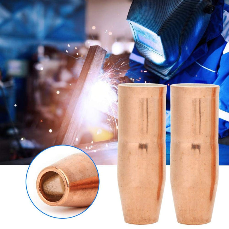 2pcs 169-724 MIG Welding Nozzles 1/2" Recessed Tip Fit for M25 M40 Gun