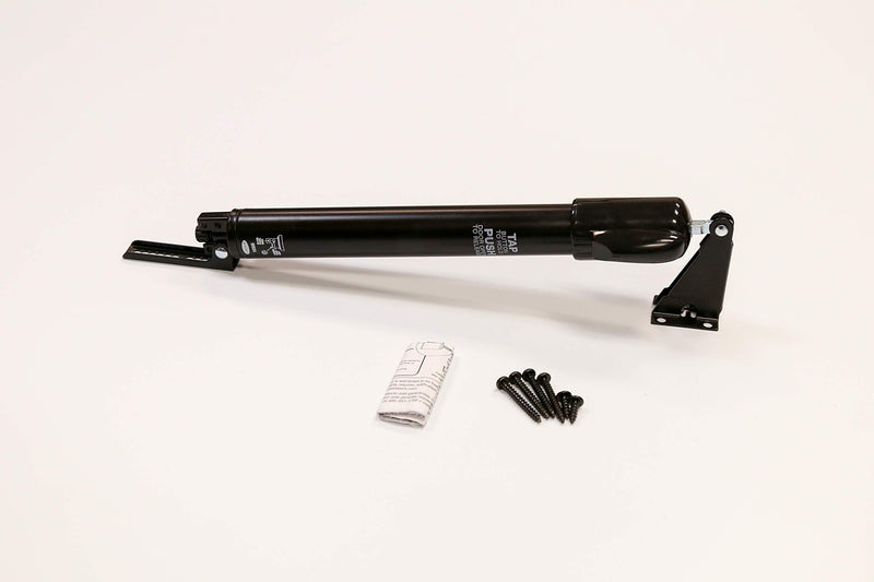 LARSON Certified Black Storm Door Piston Hold-Open Kit, Storm Door Closer can Hold Door Open for Hands Free Access
