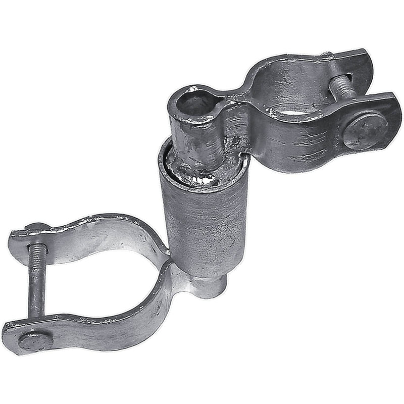Chain Link Gate Spring Closer for 1-7/8" OD Gate Post and 1-3/8" OD Gate Frame - Self Closing Gate Spring Closer - Gate Closer Includes Bolts 1-3/8" X 1-7/8"