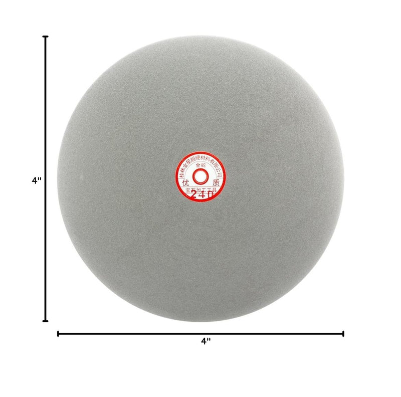 uxcell 300mm 12-inch Grit 240 Diamond Coated Flat Lap Disk Wheel Grinding Sanding Disc 240 Grit