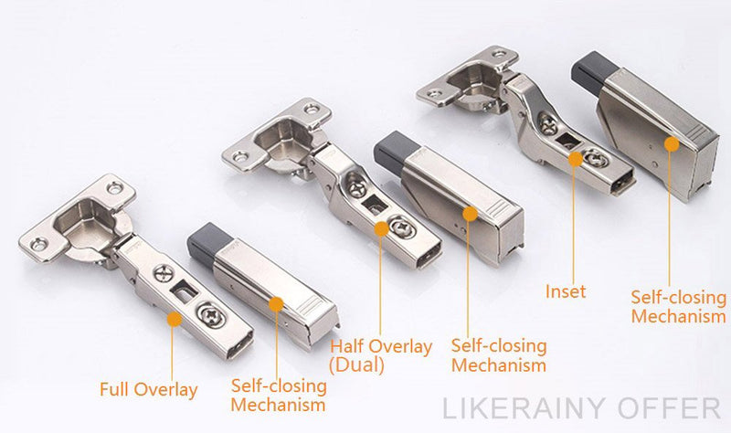 Blum Blumotion Door and Furniture Damper Hinge with Soft Close for Corner Hinges for retrofitting cabinets and Kitchen cabinets, self-Closing Mechanism Full Overlay