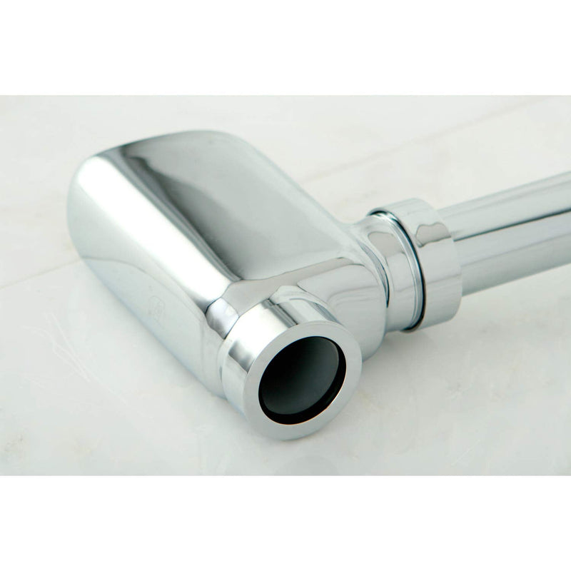 Kingston Brass DD8401 Fauceture Euro Bottle-Trap 12-Inch Vessel Sink Drain, Chrome Polished Chrome
