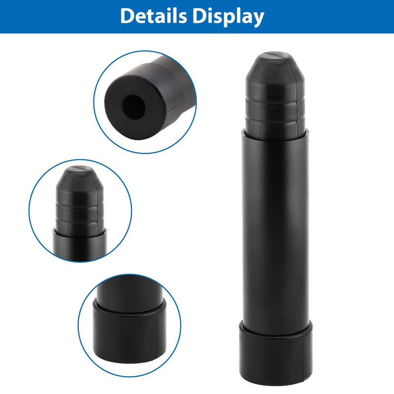 Outboard Transom Saver - Black Rubber Trailering Support with Steer Stops, Compatible with 3-Ram Trim/Tilt, fits Yamaha Outboard.