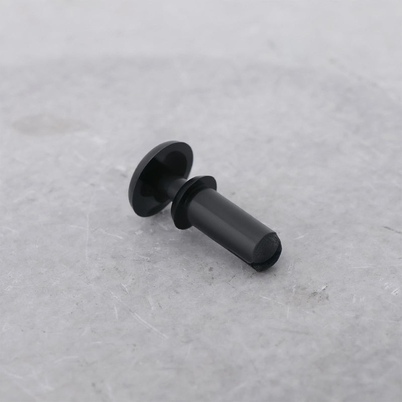 20x Nylon Expansion Screws 6.4x12x3mm Hole Diameter 3.1mm Compatible with Surron Off-Road Vehicle Electric Vehicle Rivet Pins Black