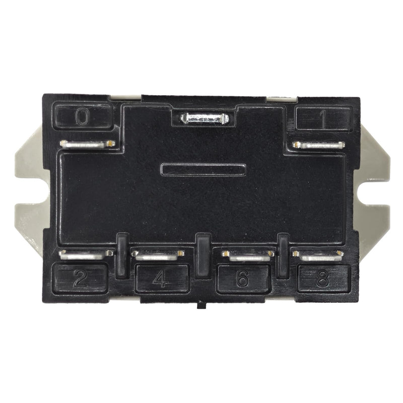 G7L-2A-TUBJ-CB-AC200/240 General Purpose Relay - DPST-NO with Test Button - Quick-Connect Terminal for Easy Installation Flame Resistant