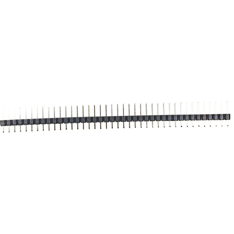 10pcs Break Away Strip Headers 1x40 40 Pin Headers Male 2.54mm Single Row Straight Needle Connector (11mm)