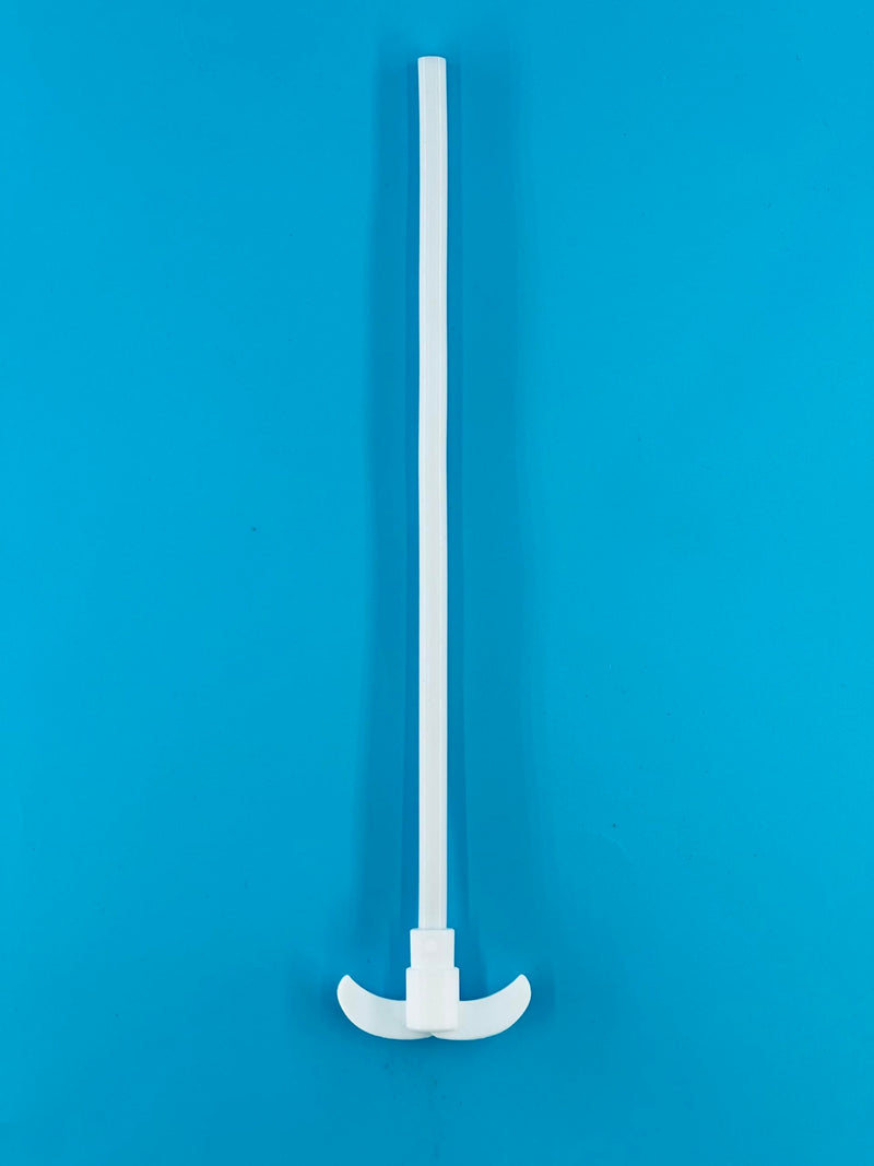 Loratory PTFE Foldable Anchor Stirrer Paddle - Stainless Steel Reinforced Shaft for Overhead Stirrers 500/110/7MM