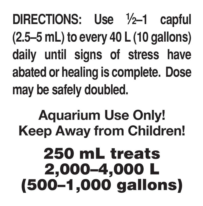 Seachem StressGuard Slime Coat Protection - Stress and Toxic Ammonia Reducer 250 ml